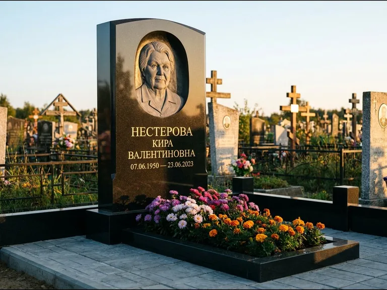 Памятник с барельефом — выполненная работа 12 в Екатеринбурге