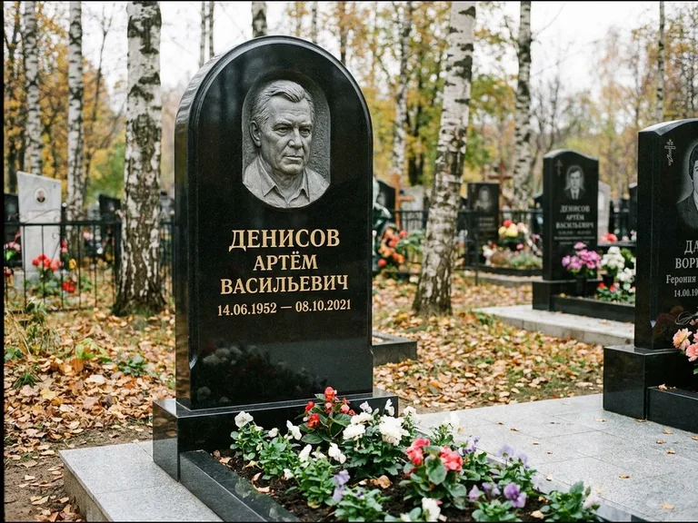 Памятник с барельефом — выполненная работа 17 в Екатеринбурге
