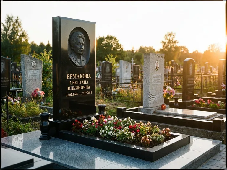 Памятник с барельефом — выполненная работа 18 в Екатеринбурге