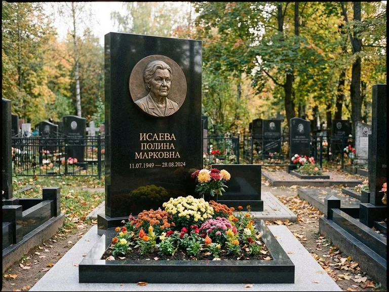 Памятник с барельефом — выполненная работа 20 в Екатеринбурге