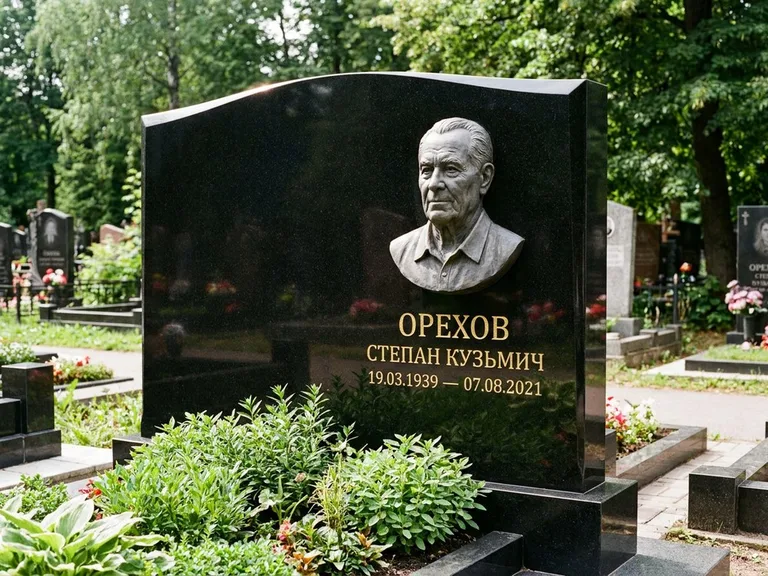 Памятник с барельефом — выполненная работа 25 в Екатеринбурге