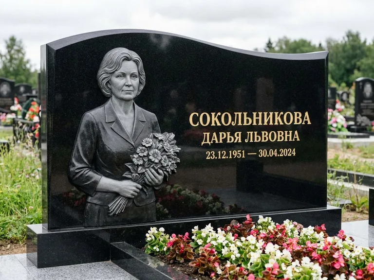 Памятник с барельефом — выполненная работа 28 в Екатеринбурге