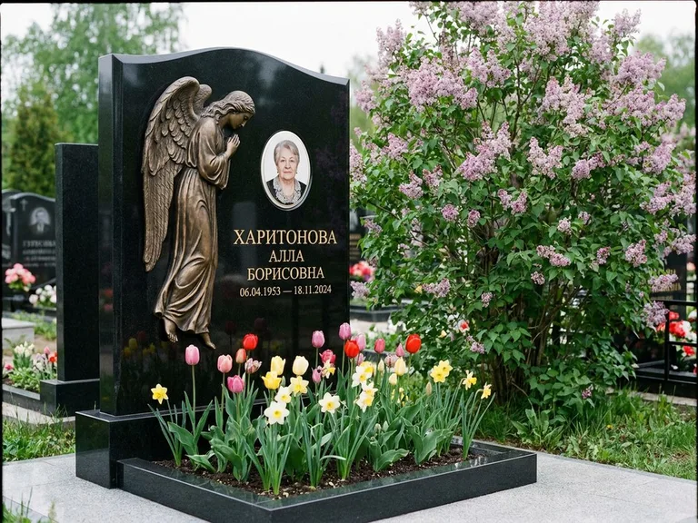Памятник с барельефом — выполненная работа 32 в Екатеринбурге