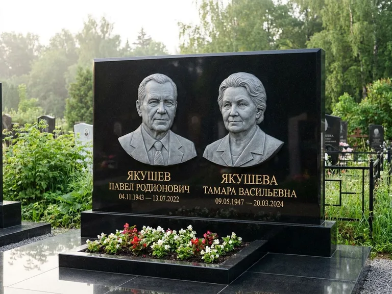 Памятник с барельефом — выполненная работа 36 в Екатеринбурге