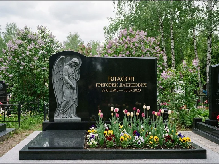 Памятник с барельефом — выполненная работа 3 в Екатеринбурге