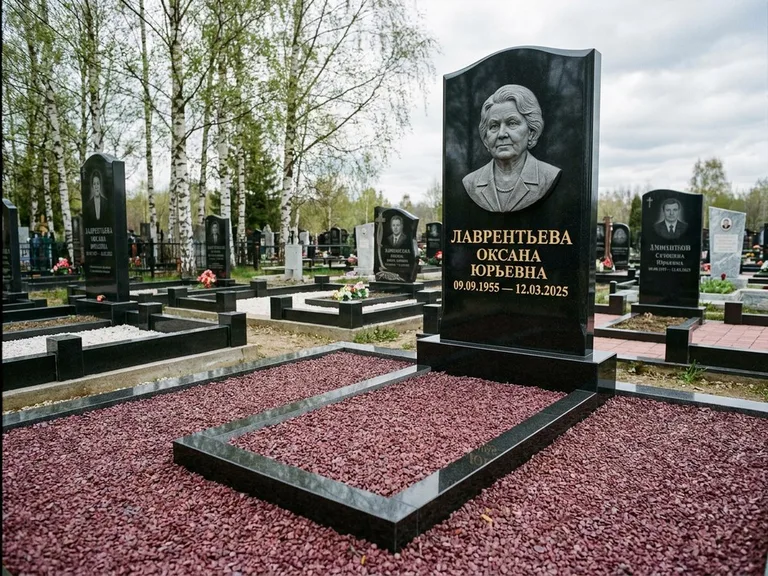 Памятник с барельефом — выполненная работа 47 в Екатеринбурге