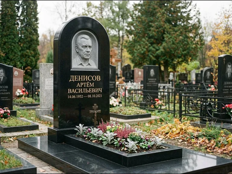 Памятник с барельефом — выполненная работа 5 в Екатеринбурге