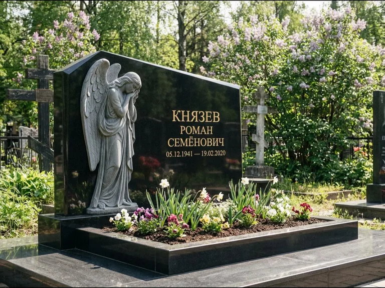 Памятник с барельефом — выполненная работа 9 в Екатеринбурге