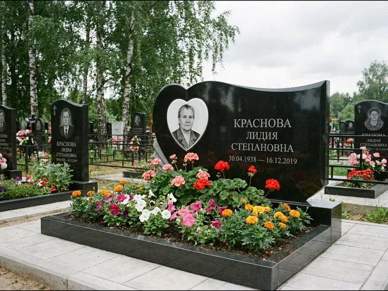 Портрет в форме сердца — работа «Краснова» в Екатеринбурге