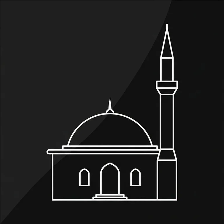 Эскиз: Одноминаретная — скромный силуэт сельской мечети в Екатеринбурге