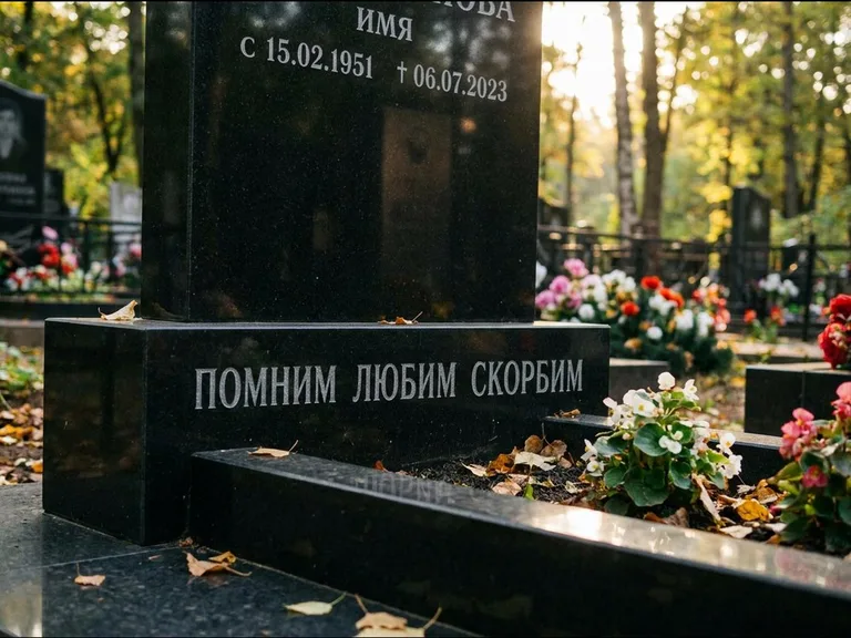 Эпитафия — гравировка с выездом на кладбище в Екатеринбурге