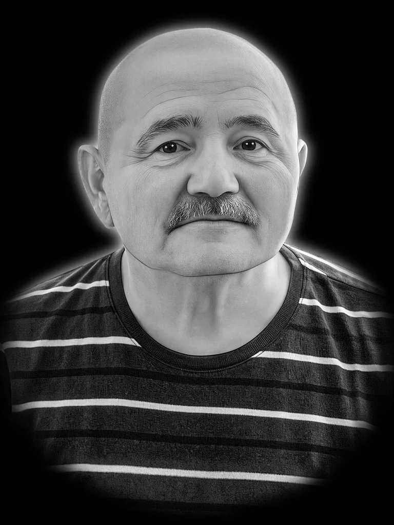 Пример ретуши