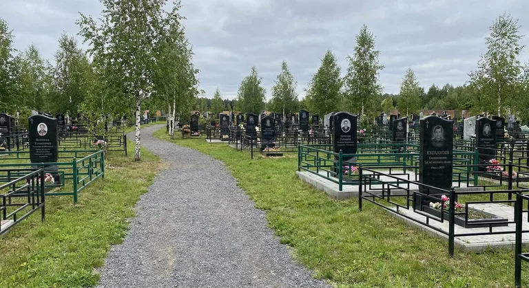 Власихинское кладбище в Барнаула
