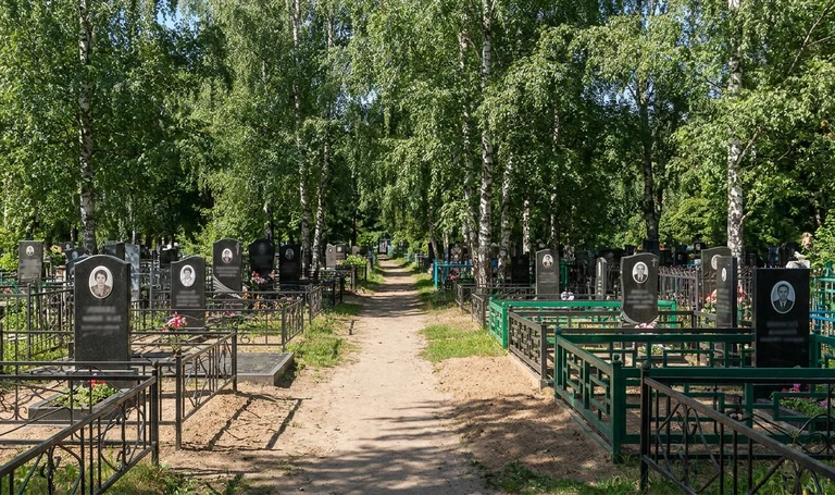 Памятники на Евдокиевском кладбище в Липецке