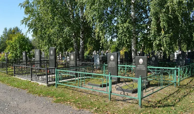 Старое городское кладбище в Норильска