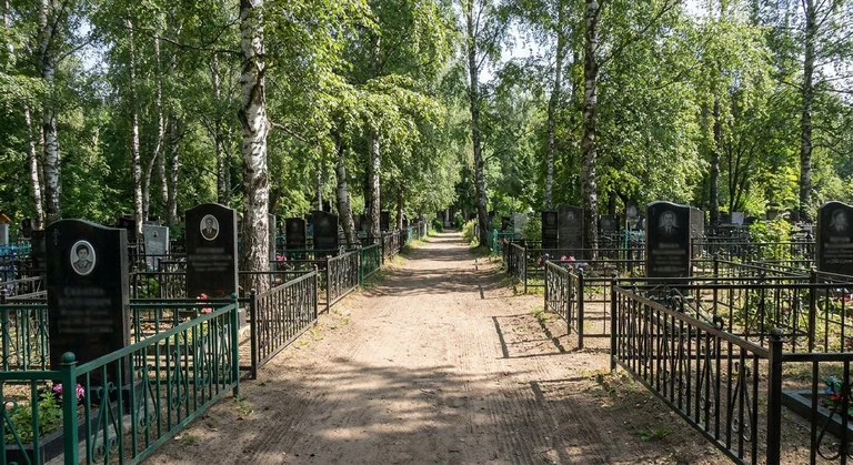 Памятники на Смоленском православном кладбище в Санкт-Петербурге