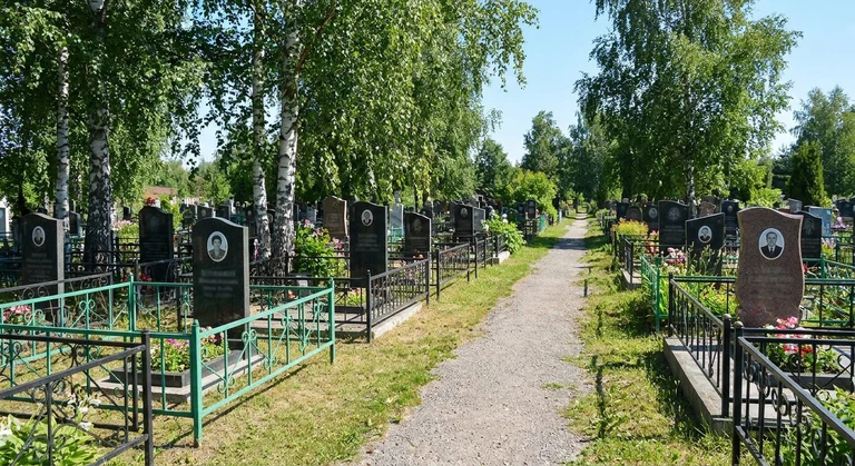 Памятники на Спасском кладбище в Туле