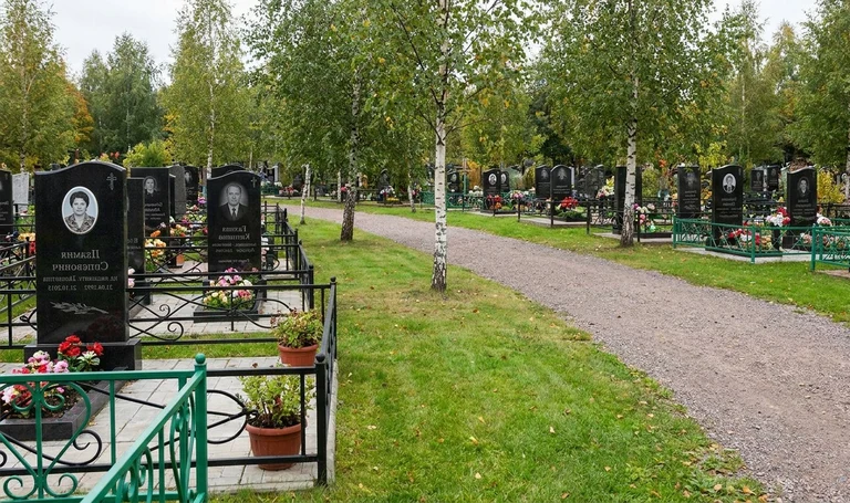 Воронинское кладбище в Томска