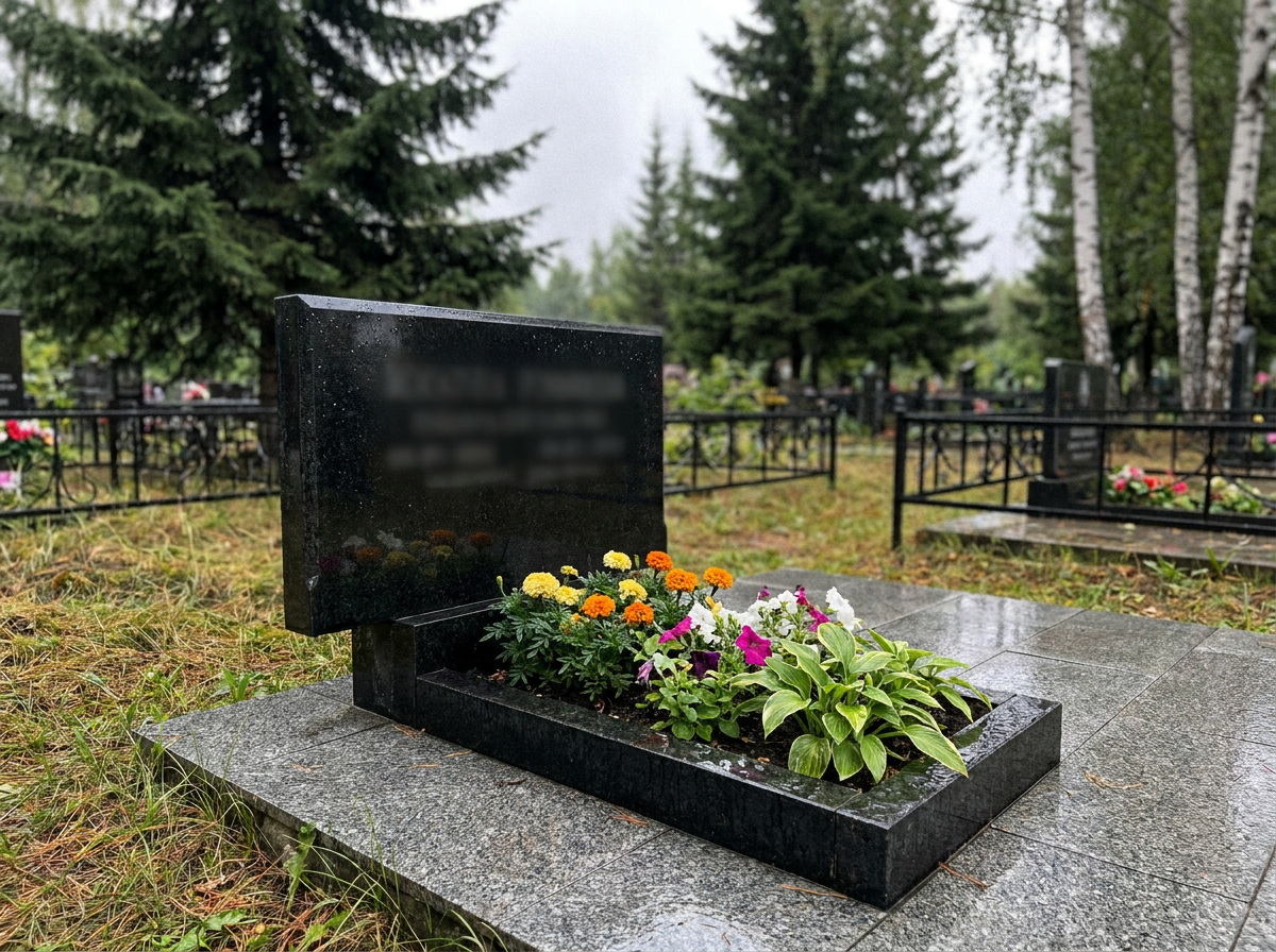 Уборка могилы в Екатеринбурге — пример 6