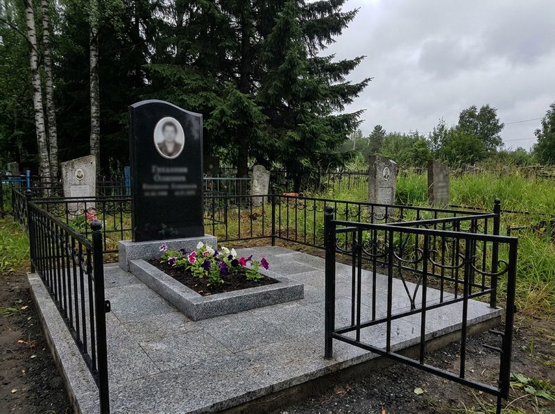 Установка памятника в Екатеринбурге — пример 4